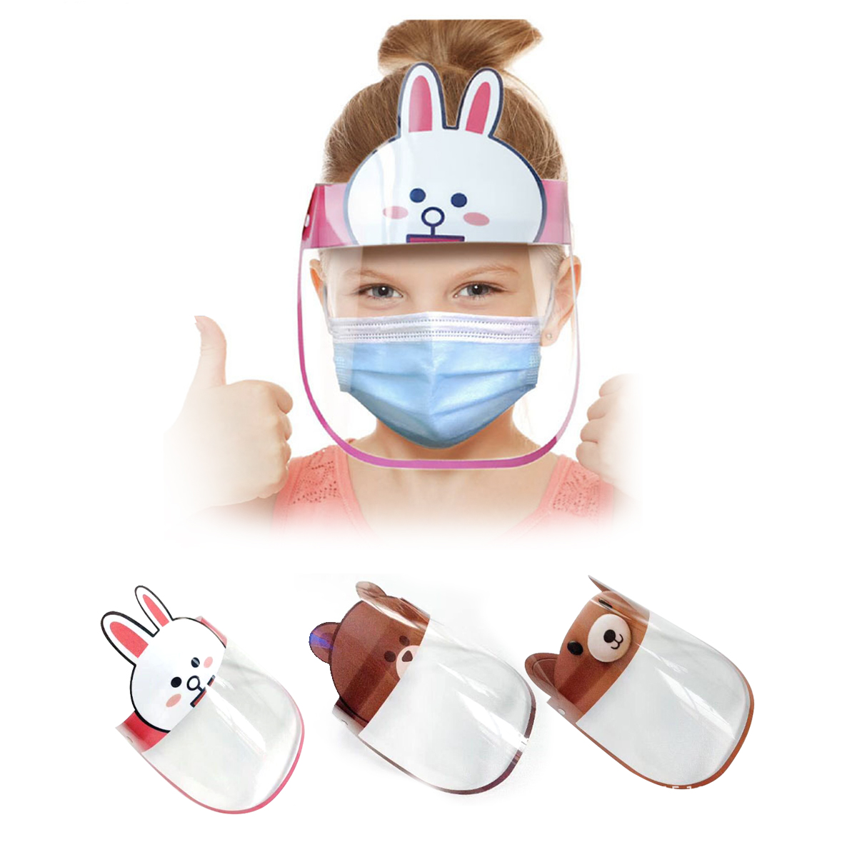 Child Anti-Fog Disposable Face Shield